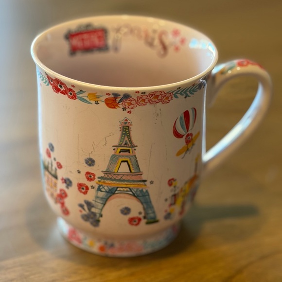 Cost Plus World Market Other - World Market Pink Paris World Traveler Mug